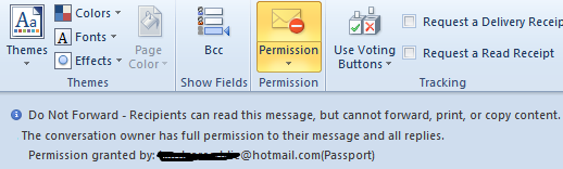 How to Prevent Users from Forwarding Email Messages in Outlook 2010